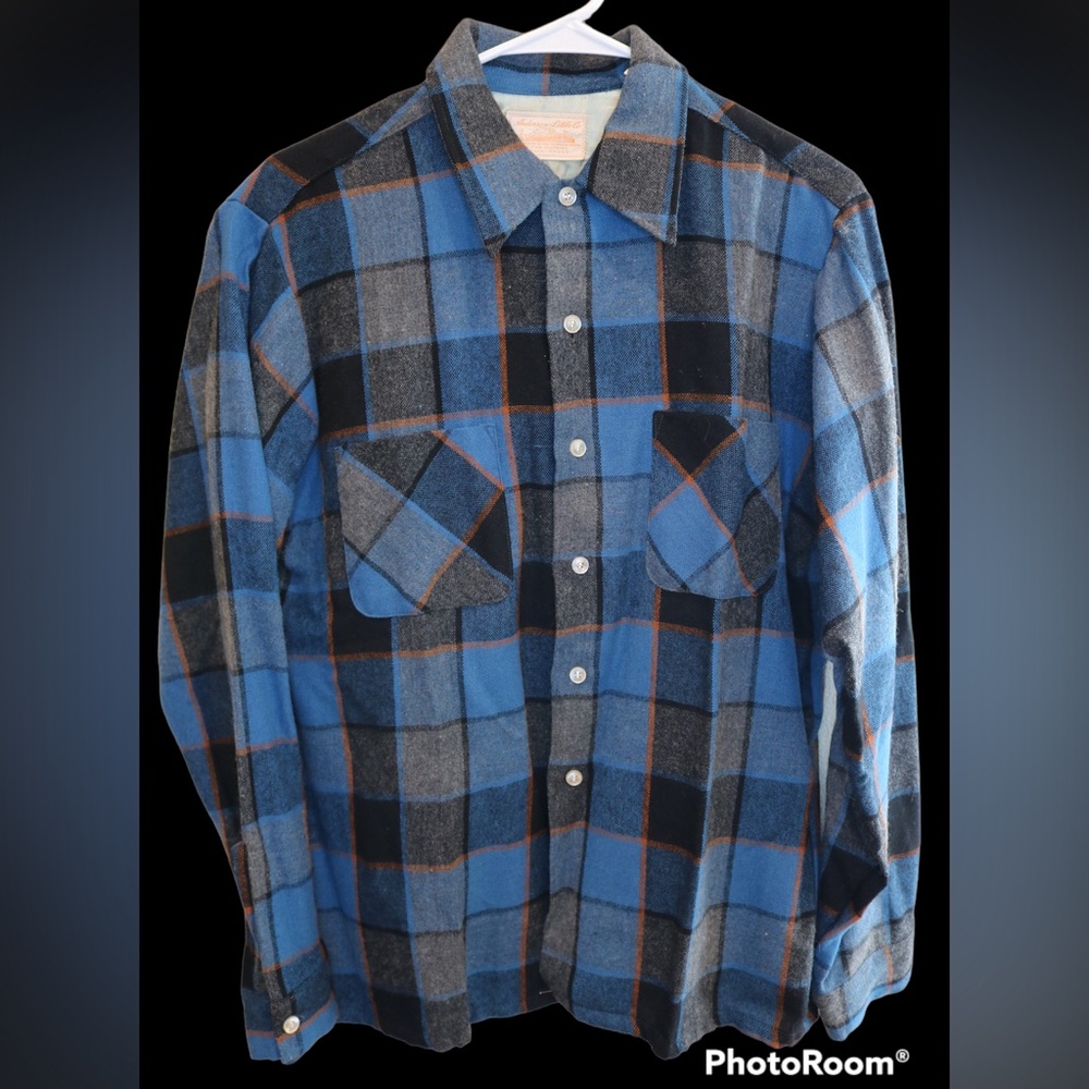 Vintage wool flannel